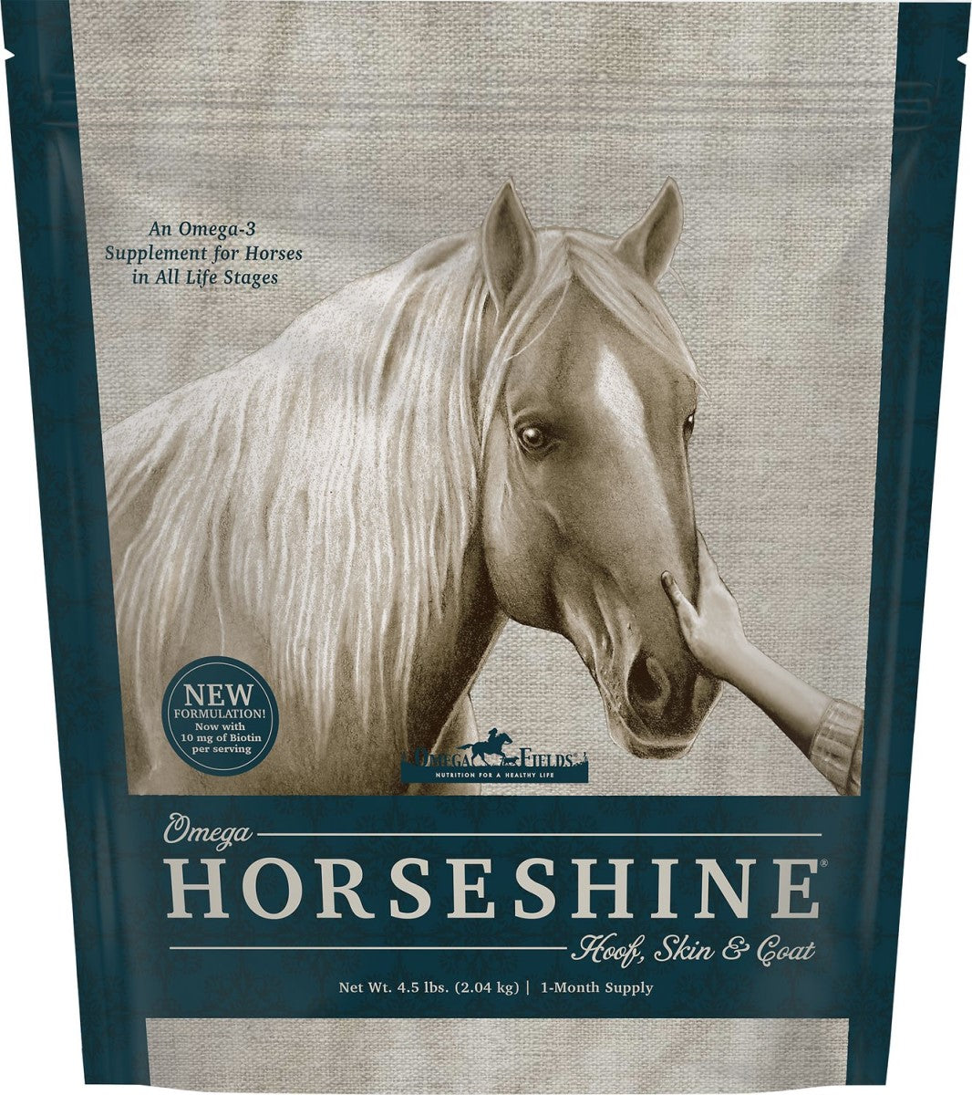 Omega Fields Omega Horse Shine, 4.5 lb bag