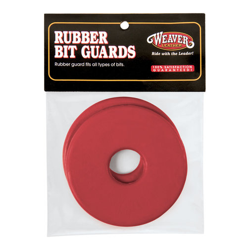 Rubber Bit Guards- Red