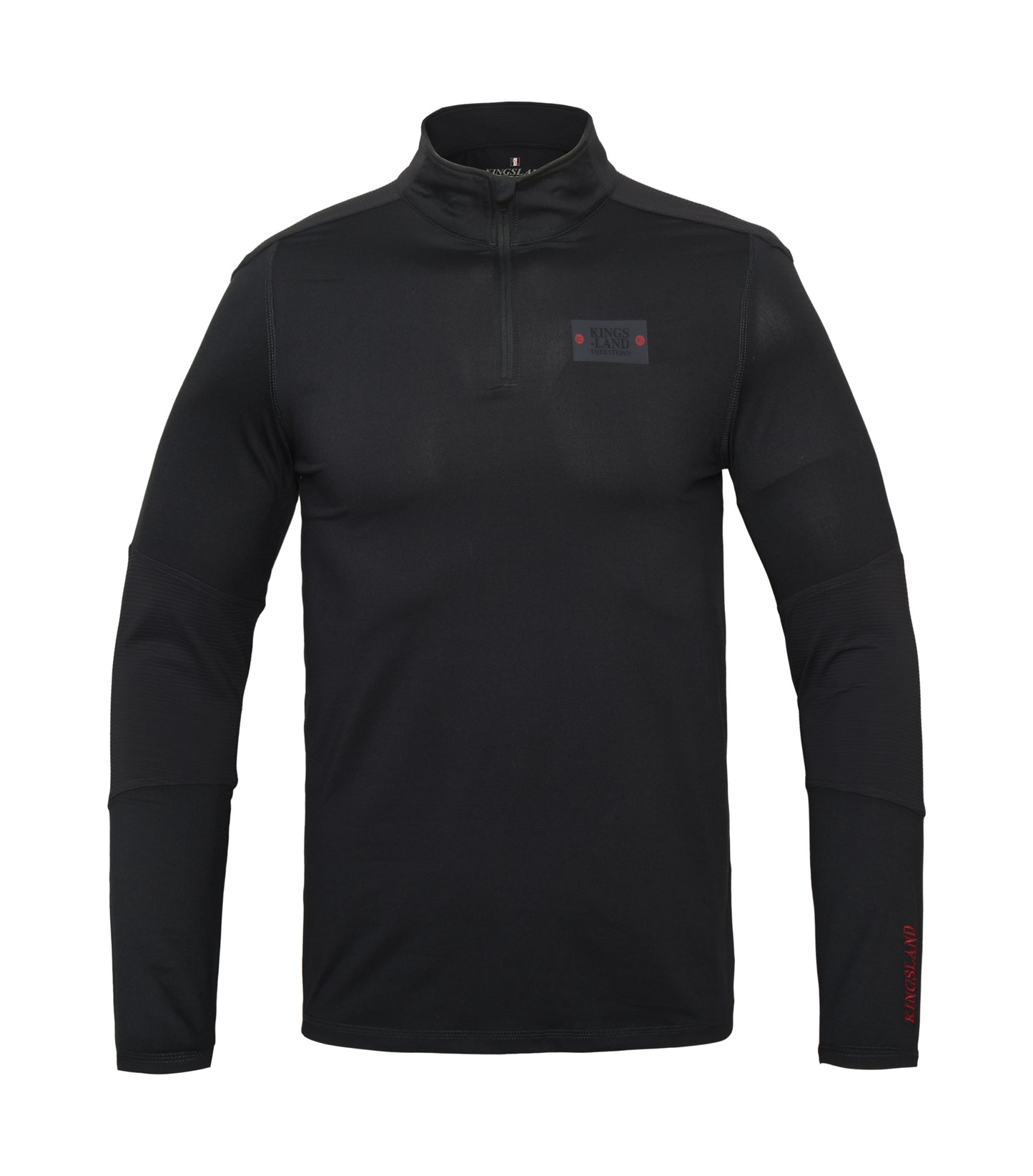 KLsteve Men LS Trainging Shirt 1/2 Zip